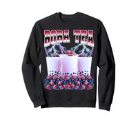 Boba Tea Bubble Tea Milk Tea Mirtillo anni '90 Bootleg Style Felpa