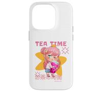 Boba Tea Time Kawaii | Creazioni di stile di vita Otaku Custodia per iPhone 14 Pro