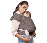 Boba Wrap - Fascia Elastica Porta Bebè Neonato, Portabimbo Facile da Indossare (Grey)