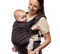 Boba X Marsupio Ergonomico Neonato-Bimbo, Regolabile, Antracite | Pannello e Spallacci Regolabili, cresce da 3 a 20 kg, Spalle Imbottite, Porta Frontale e Schiena per ogni corporatura.