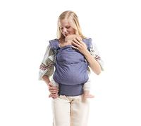 BOBA X - Marsupio Neonato Portabebè Regolabile Ergonomico Neonato Zaino Porta Bimbo e Bebè (Chambray)