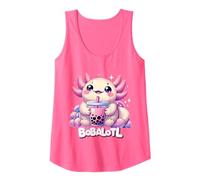 Bobalotl Carino Kawaii Axolotl Boba Tea Lover Canotta