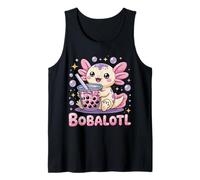 Bobalotl Carino Kawaii Axolotl Boba Tea Lover Canotta