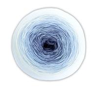 Bobbel con istruzioni (lingua italiana non garantita), filato sfumato a 4 fili, 200 g, 800 m, Woolly Hugs Bobbel Cotton color 57, per lavorare a maglia o uncinetto