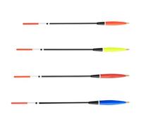 Bobbers da pesca, Bobbers slittamento della collina | Bobbers da pesca in legno 4X,Bobbers ponderati, galleggiante da pesca brillante, pali da pesca Crappie per la pesca in mare