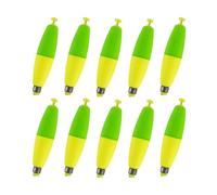 Bobbers per la pesca Scorri per i galleggianti per la pesca - Kit di Bobbers in schiuma EVA ponderati Kit galleggianti - Set di strumenti di velocità 10x, Accessori per placcaggio da pesca