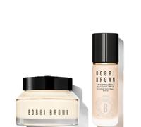 Bobbi Brown 24-hour Hydration Duo - Vitamin Enriched Face Base & Foundation Bundle (Various Shades) - Neutral Alabaster Neutral Alabaster