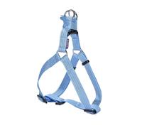 Bobbi Brown Bobby Safe - Pettorina per Cani di Taglia Media, Riflettente e Resistente, con Doppio Anello in Metallo, Colore Blu, Taglia M/Circonferenza Petto 44-62 cm