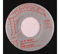 BOBBI MARTIN - is it true / i'll wait forever 45 rpm single