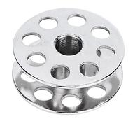 Bobbina da cucito industriale a 8 buche Baxnore, bobina di ricambio pesante, core filo di ferro grande con sacchetto di stoccaggio per macchine elettriche