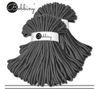 Bobbiny 2 x 100 M Cordoncino Intrecciato Jumbo Ø 9 MM Gomitolo Tessile Moseskorb