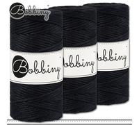 Bobbiny 3 X 100 M Filo Di Macramè Ø 3 Mm Hobby Fai Da Te Porta Piante 36 Colori