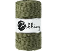 Bobbiny 3PLY Macramé Rope 3 mm 100 m Avocado Corda