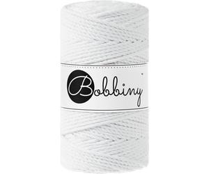 Bobbiny 3PLY Macramé Rope 3 mm 100 m White Corda