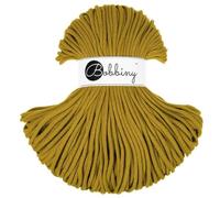 Bobbiny Cavo macramè intrecciato di alta qualità, 5 mm, giallo speziato, 100 m