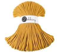 Bobbiny - Corda di macramè, 5 mm di spessore, color Mustard (senape), in 100% cotone, 100 m