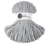Bobbiny - Corda di macramè, 5 mm di spessore, colore: light grey (grigio chiaro), in 100% cotone, 100 m