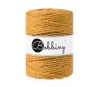 Bobbiny - Corda in macramè a 3 strati, misura XXL, 5 mm, 100 m