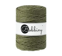 Bobbiny - Corda in macramè a 3 strati, misura XXL, 5 mm, 100 m