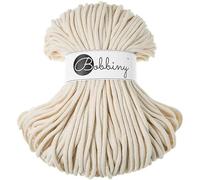 Bobbiny Corda intrecciata macramè di alta qualità, 5 mm, 50 m, colore naturale