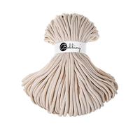 Bobbiny, filato “Jumbo”, cordoncino da 9 mm x 100 m (dorato naturale)