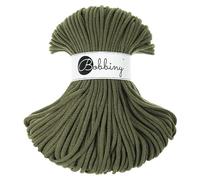 Bobbiny Filo intrecciato in macramè di alta qualità, 5 mm, colore: Avocado, 100 m