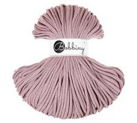 Bobbiny Filo intrecciato in macramè di alta qualità, 5 mm, colore: Mauve (malva), 100 m