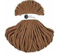 Bobbiny Jumbo, corda intrecciata macramè (caramello), 9 mm, 100 m