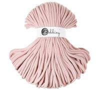 Bobbiny Jumbo 9 mm intrecciato macramè (rosa pastello) 100 m