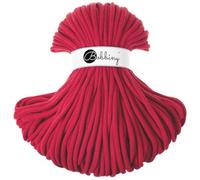 Bobbiny Jumbo - Corda macramè intrecciata da 9 mm, colore: rosso classico, 100 m