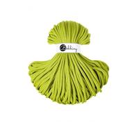 Bobbiny Jumbo Cordoncino di cotone 9 mm Dopamine Lime 100 m