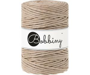 Bobbiny Macrame Cord 5 mm 100 m Sand Corda