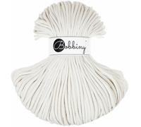 Bobbiny Cavo macramè intrecciato di alta qualità, 5 mm, bianco sporco, 100 m