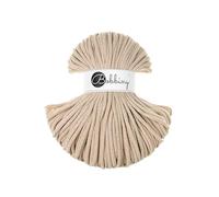 Bobbiny Premium 5 mm intrecciato macramè (beige caldo) 100,6 m