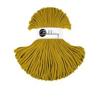 Bobbiny Premium Cords 5 mm - Filato da corda 100 m 100% cotone (Giallo Piccante)