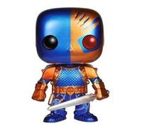 Bobble Head Pop Culture Dc Comics Deathstroke Metallic Figure New!