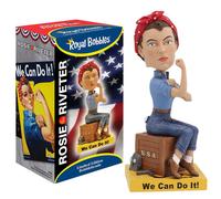 Bobblehead Rosie The Riveter Figura Figurine in poliresina altamente collezionab