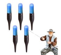 Bobbri illuminati per pesca notturna, bobbri da pesca illuminati,Float di al a LED - per la a LED Glow Stick per marito, papà, nonno, uomini