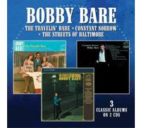 Bobby Bare The Travelin' Bare/Constant Sorrow/The Streets of Baltimore (CD)