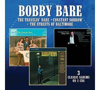 Bobby Bare The Travelin' Bare/Constant Sorrow/The Streets of Baltimore (CD)