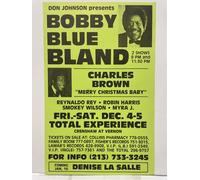 Bobby Blue Bland Charles Brown Concert Flyer Playbill Original