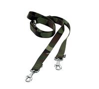 Bobby Camouflage Guinzaglio Lungo, Nylon, Khaki, S