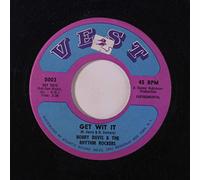 BOBBY DAVIS & RHYTHM ROCKERS - get with it / the monkey shout