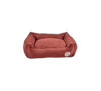 Bobby Douce - Cuccetta Ovale per cani e gatti, taglia 63x50x18 cm, Rosa | Extra soffice in Peluche, Lavabile in Lavatrice, Bordi alti
