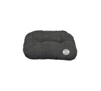Bobby Douce - Cuscino per Cani e Gatti Extra soffice in Peluche, Lavabile in Lavatrice colore Grigio, 73x58x5 cm