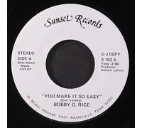 BOBBY G. RICE - you make it so easy / same 45 rpm single