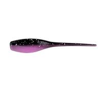 Bobby Garland Baby Shad Crappie - Confezione da 18 esche (5,1 cm, nero/rosa), modello: BS182