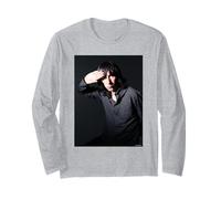 Bobby Gillespie Primal Scream Rocks Cantante di Andy Willsher Maglia a Manica