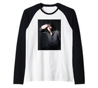 Bobby Gillespie Primal Scream Rocks Cantante di Andy Willsher Maglia con Maniche Raglan