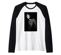 Bobby Gillespie Primal Scream Singer Foto di Andy Willsher Maglia con Maniche Raglan